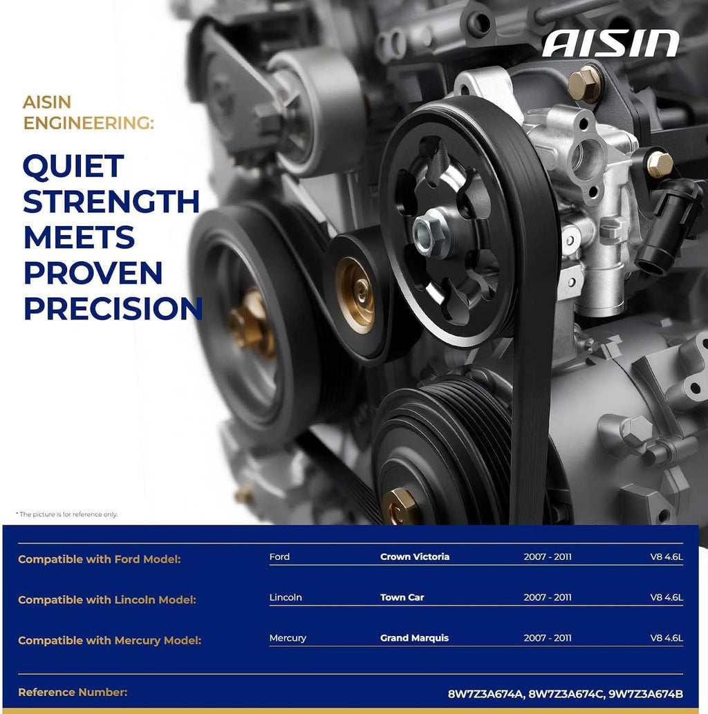 AISIN AFTERMARKET PSPFD-00036 Power Steering Pump with Pulley