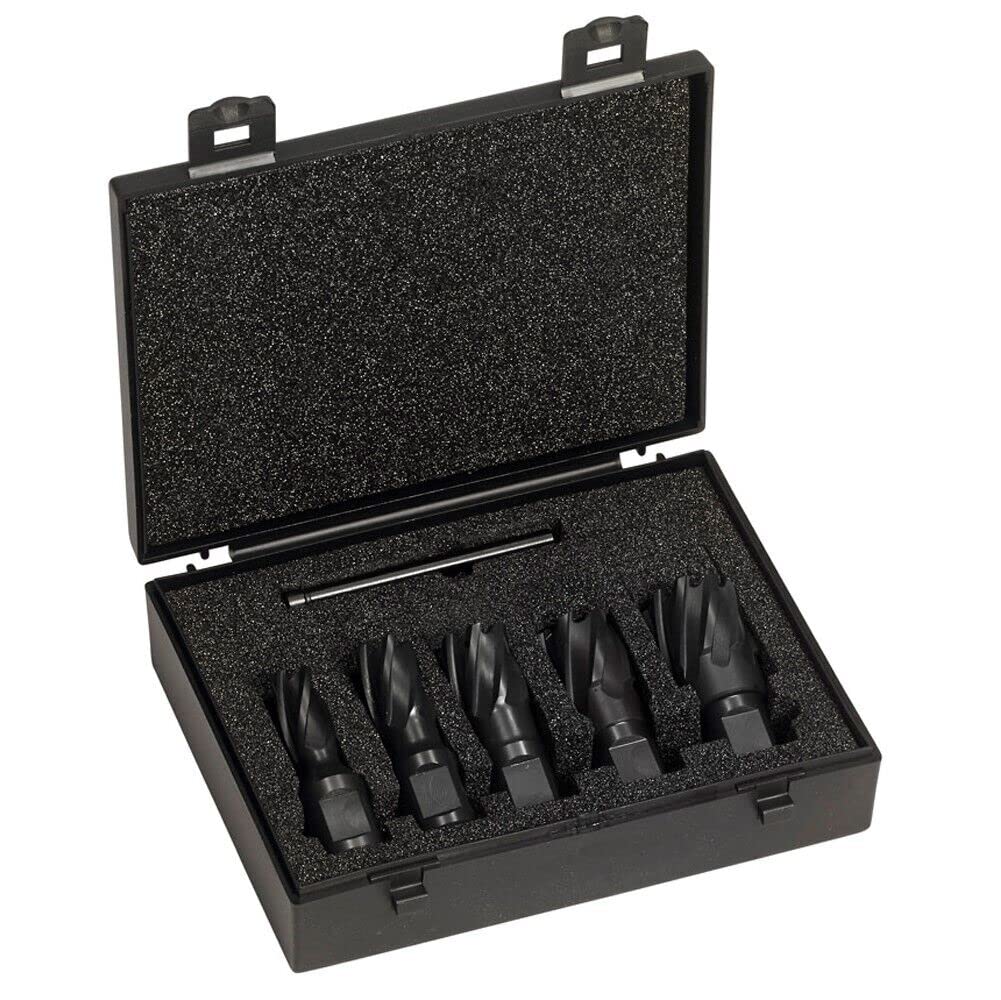 CHAMPION 5 PC HSS ANNULAR Cutter Set W/PIN (XL100-SET)