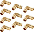 10 piece EFIELD Pex A Full Flow Expansion Brass Fitting 1/2"x 1/2" Elbow