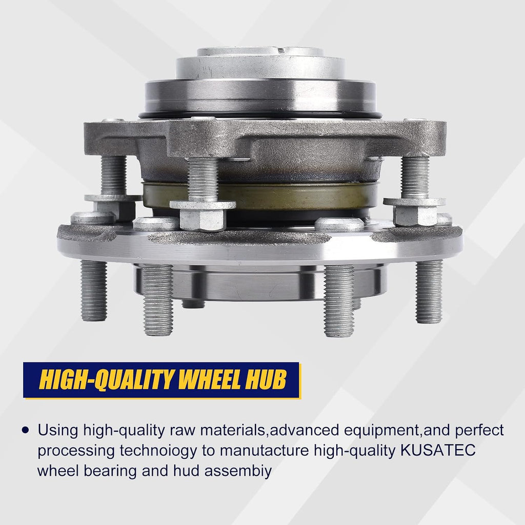 KUSATEC 950-004 Front Wheel Bearing and Hub Assembly