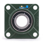 XIKE 2 Pcs UCF209-26 Bore 1-5/8" Pillow Block Square Flange Mounted Ball Bearings.
