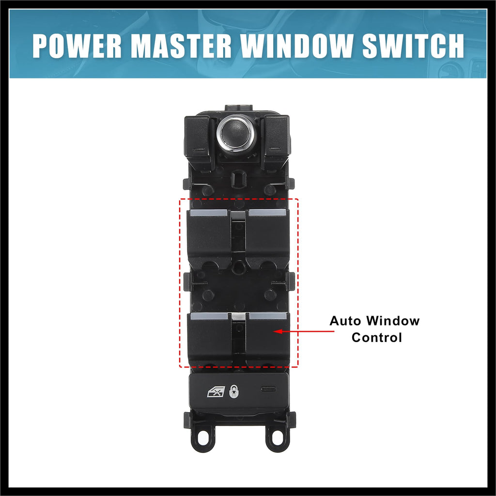 Hihaha Front Left Driver Side Power Window Master Control Switch for Land Rover Range Rover 2014-2017 LR034932 Durable Material
