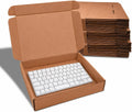 Corrugated Shipping Boxes 12x9x2Inches, 30Pack Kraft Cardboard Literature Mailers, Durable Small Business Mailing