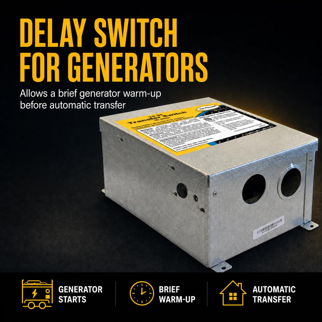 Go Power TS-50 50 Amp Automatic Transfer Switch