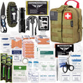 250 Pieces Survival First Aid Kit IFAK EMT Molle Pouch Survival Kit Outdoor Gear Emergency Kits Trauma Bag for