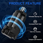 104-1027-006 Hydraulic Motor Replacement for Eaton Char-Lynn 2000 Series, 14.91 cu in/rev Displacement High Torque Low Speed Orbital Motor for Construction Agricultural Mining Equipment