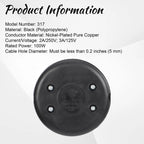 Trinkrittey 2-Pack Floor Foot Switch, Foot Pedal Switch
