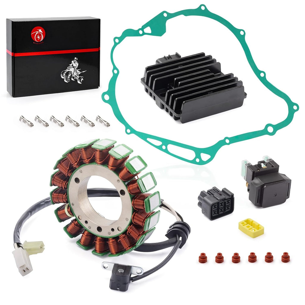 Stator Starter Relay Voltage Rectifier Gasket for Yamaha XVS1100 V-star1100