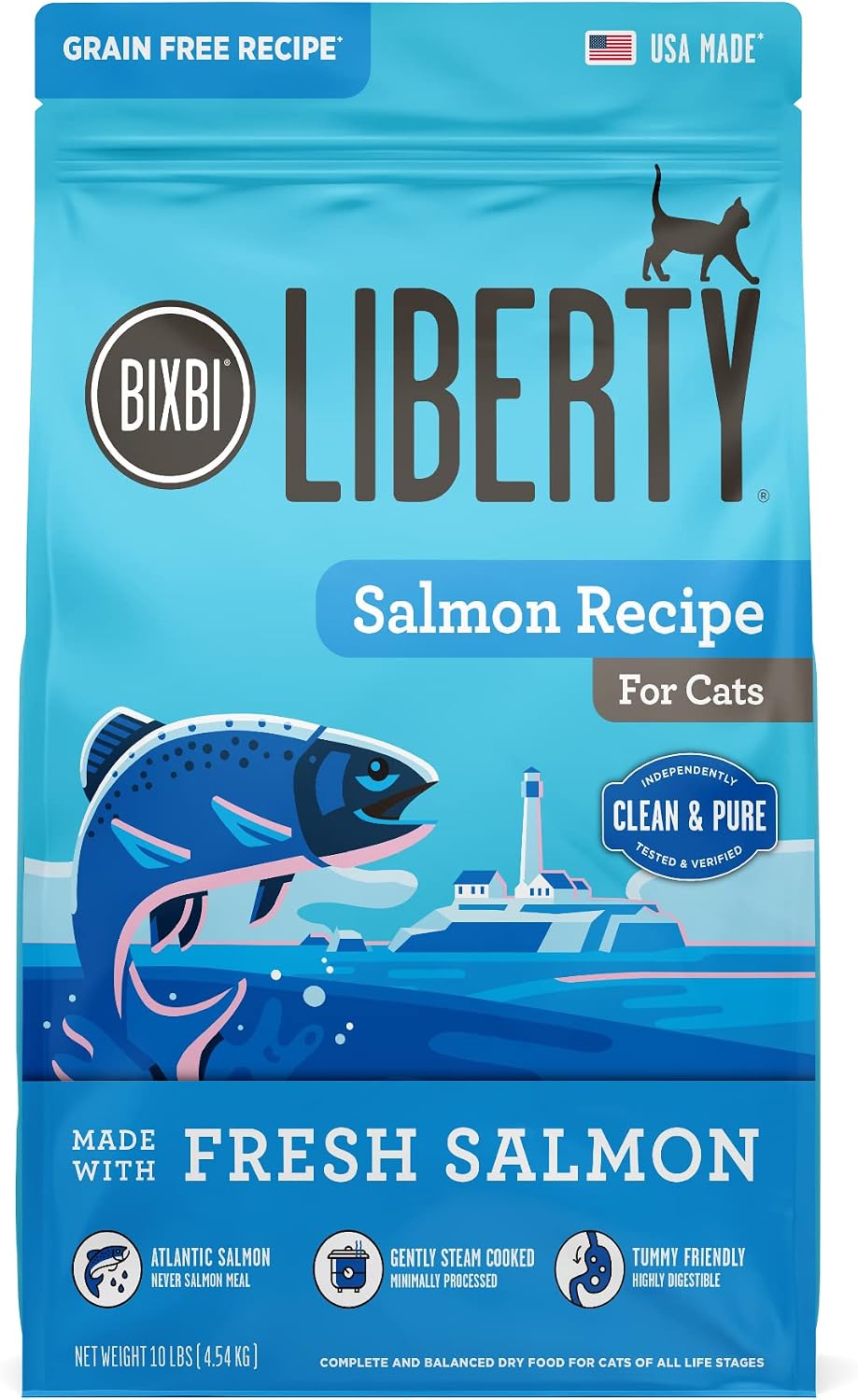 Liberty Dry Food Salmon Recipe for Cats, 3lb