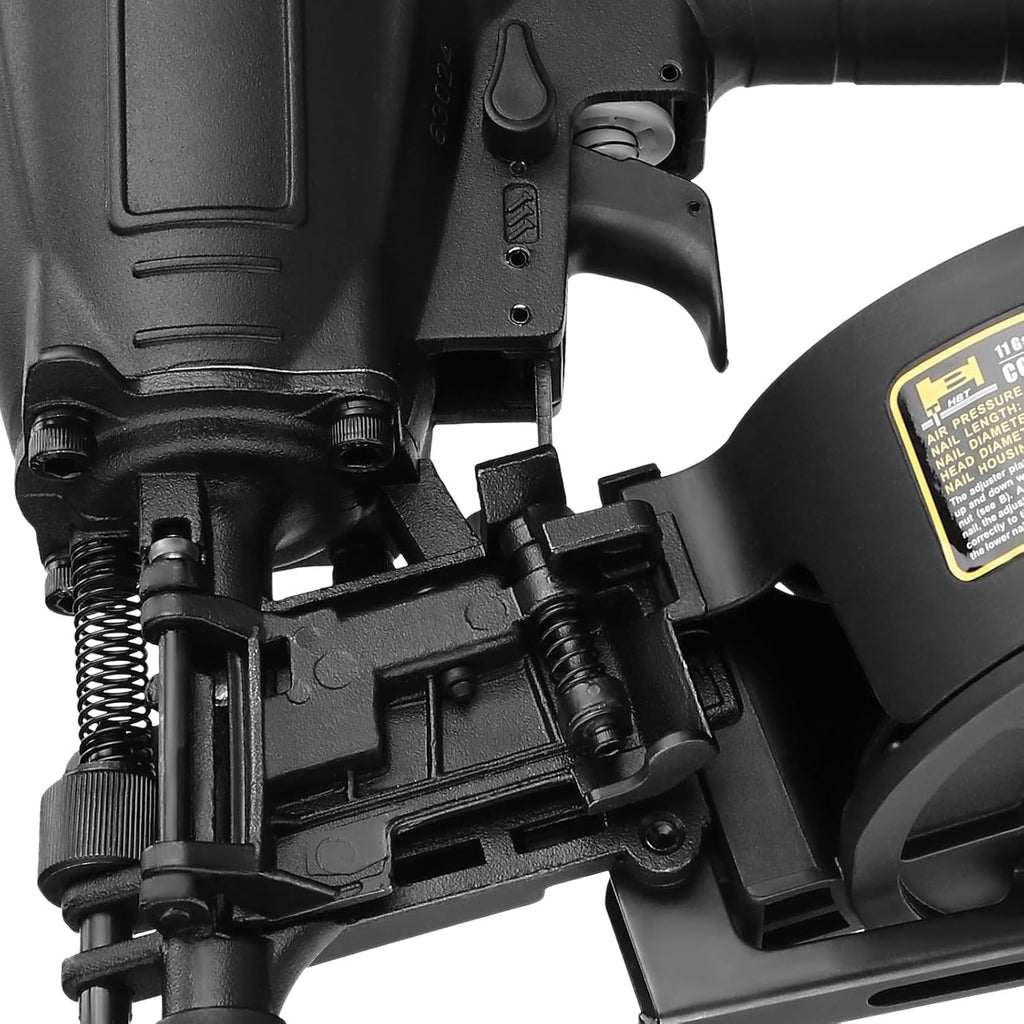 HBCN45P 7/8" to 1-3/4" Coil Roofing Nailer with Magnesium Housing 11 GA Roofing Nail Gun