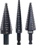 IRWIN Irw Unibit 3Pc Set #1, #4, #4Df (IWAS15504DF)