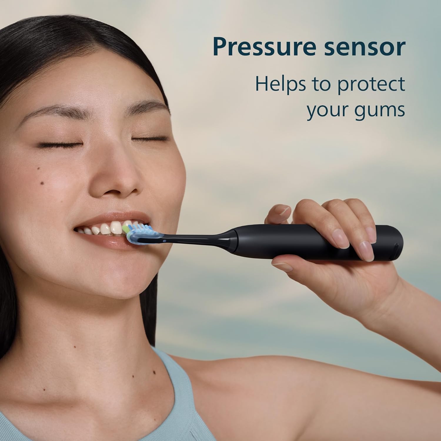 5950 Series Electric Toothbrush, with Pressure Sensor, for Sensitive Gums, 6 Brushing Settings, SmarTimer