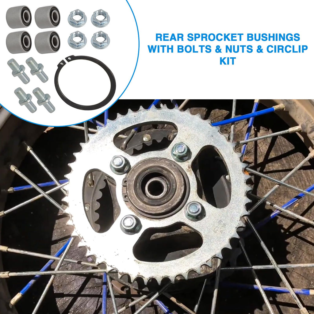AUTOVIC Rear Sprocket Bushing Kit for Hawk 250 & Hawk 250 DLX