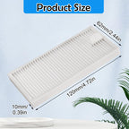 KingBra 6PCS HEPA Filter Vacuum Filter Replacement Parts Accessories Compatible with Midea M9/ Eureka E10S / Obode A8 A8 Plus Robot Vacuum Cleaner
