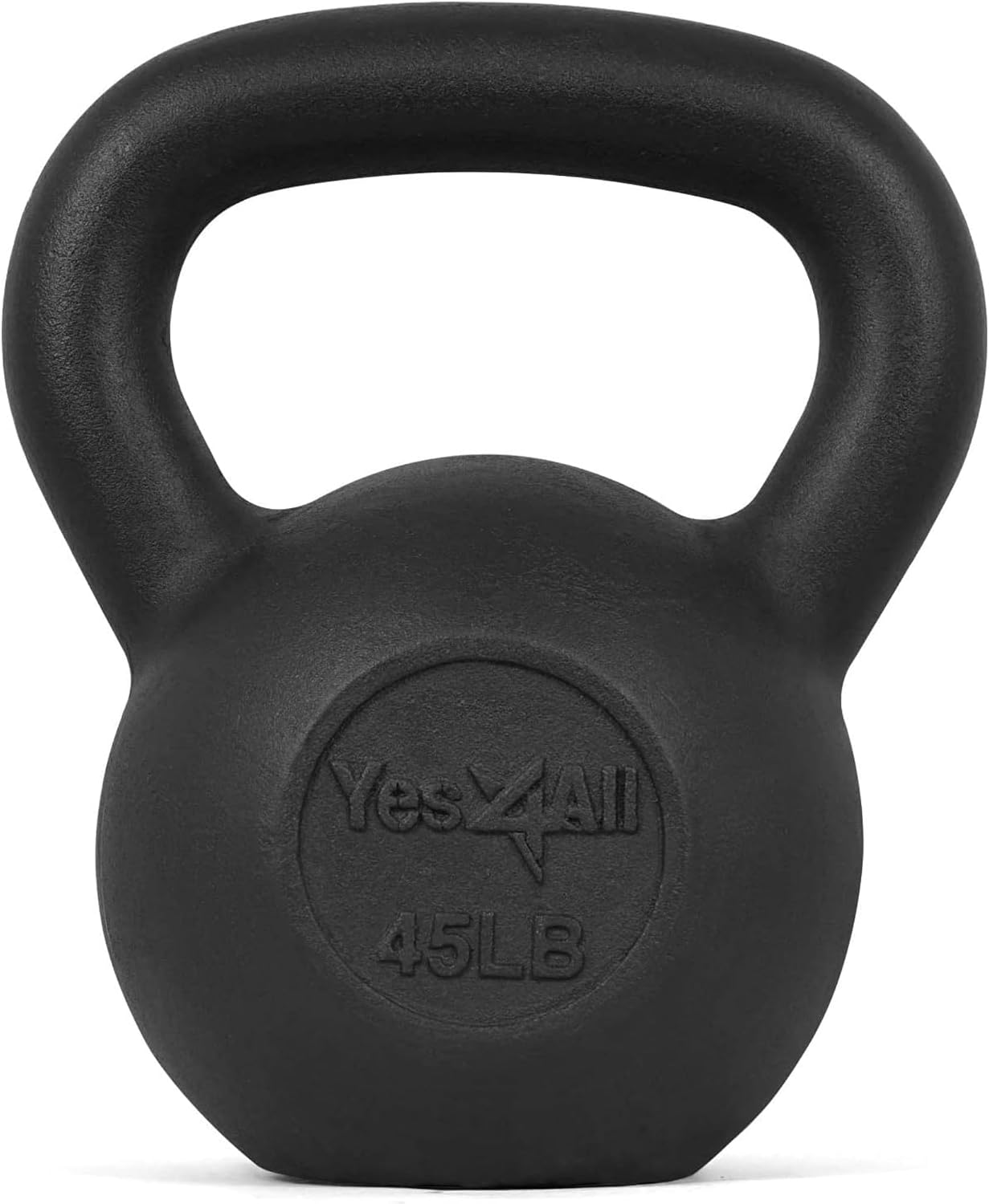 Cast Iron Kettlebell, Strength Training Kettlebells 5-80 Lb (5,10,15,20,25,30,35,40,45,50,60,70,80 Lb) for Full Body