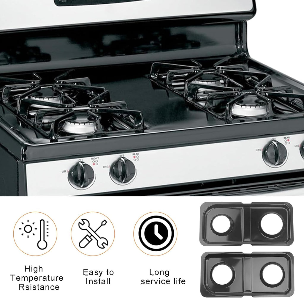 WB31K10034 WB34K10009 WB34K10010 Stove Grates and Drip Pans for Whirlpool