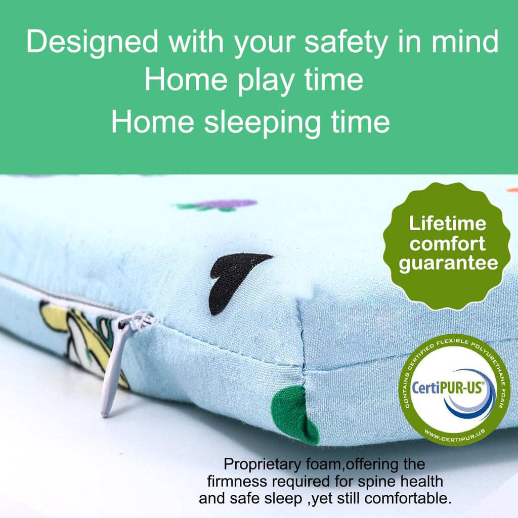 Pack and Play Mattress 38" x 26" Premium Foam Breathable Comfort | Soft Firm Odorless Baby Foam Portable Playpen