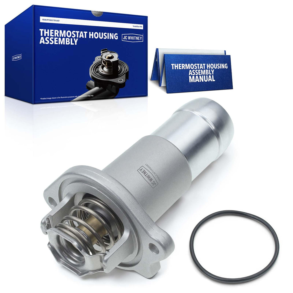 JC Whitney Engine Coolant Thermostat and Housing Assembly