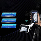 WiFi Telescope Camera Digital Eyepiece, 2.8in Display 1080P HD Video Live View, Wireless Astronomy Camera for
