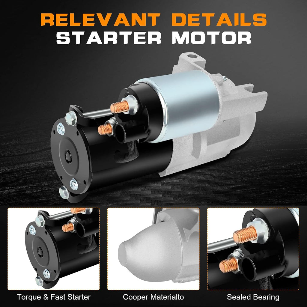 New Starter Compatible for Chevrolet for Impala 3.9L/3.5L 2006-2011
