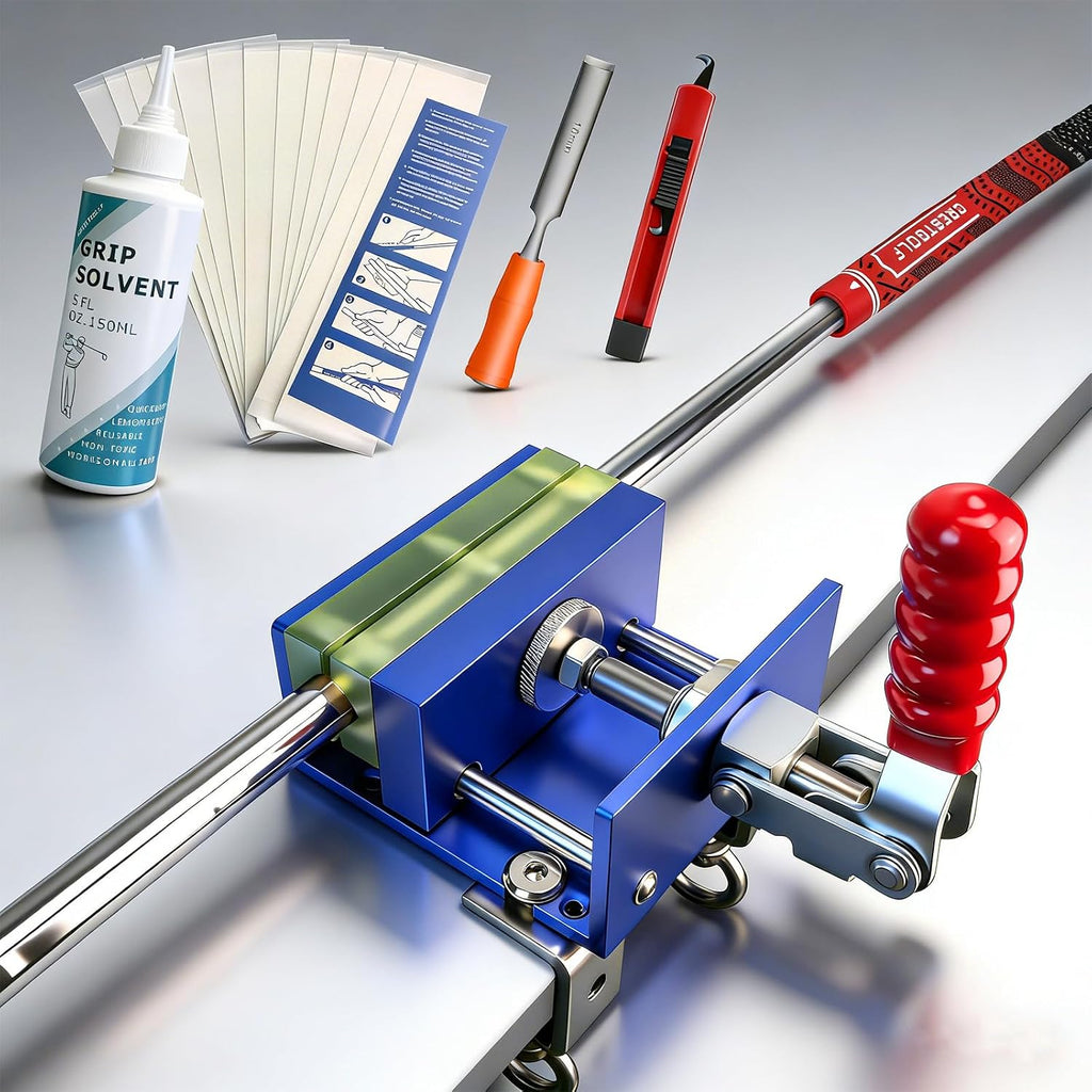 Golf Repair Kit Drill-Free & Drill Installation for Regripping Golf Clubs