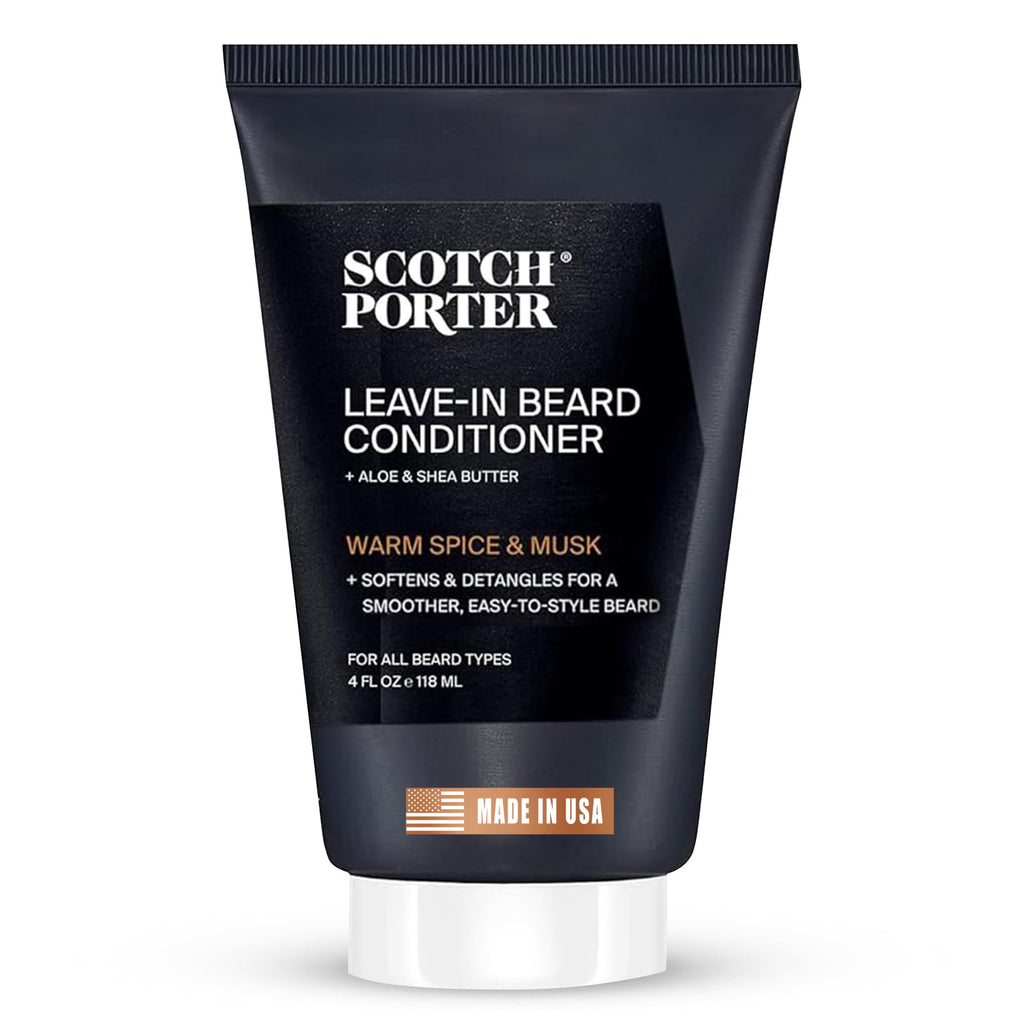 Restorative Leave-In Beard Conditioner, Warm Spice & Musk