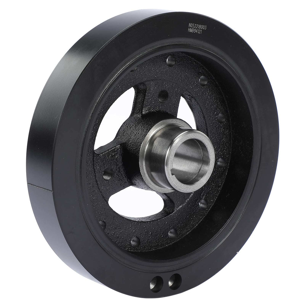 A-Premium Engine Harmonic Balancer Crankshaft Pulley Compatible with Chevy