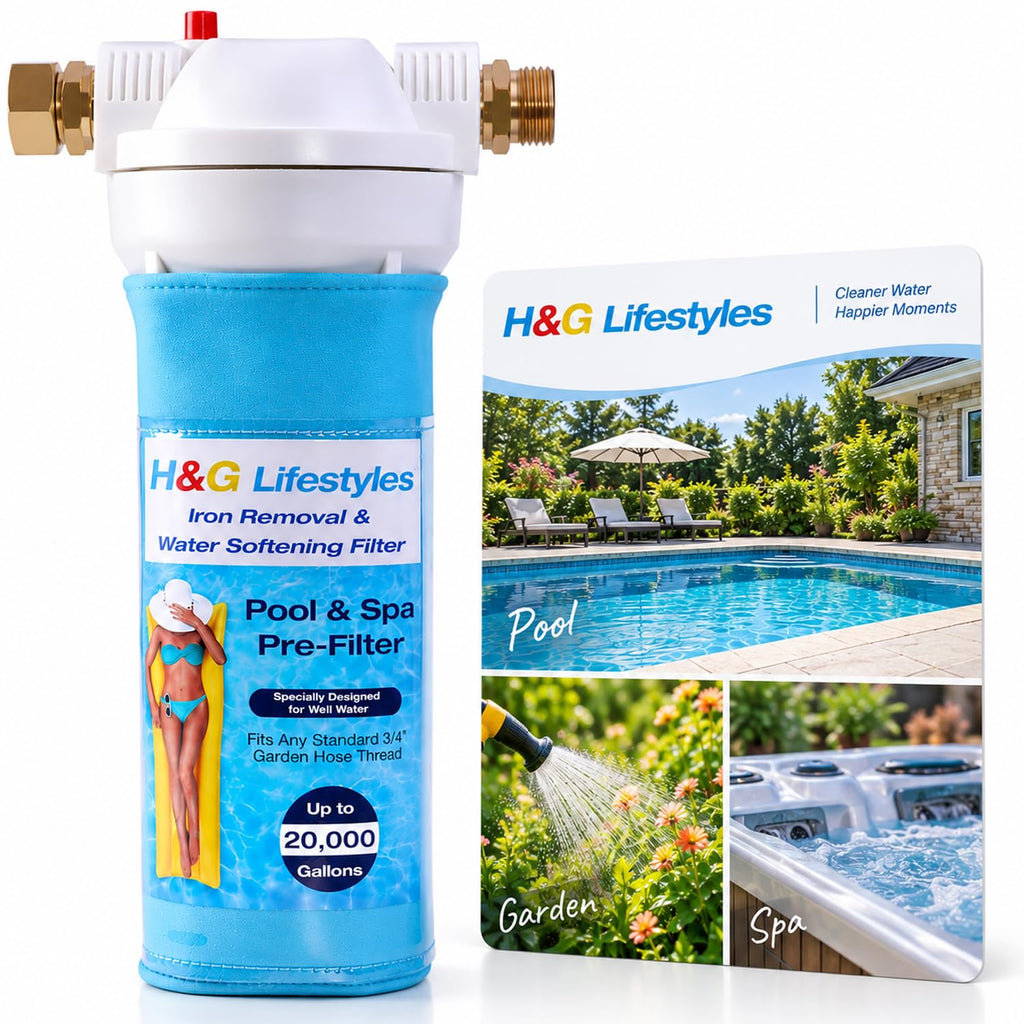 Iron Filter for Garden Hose, Hose Filter for Filling Pool