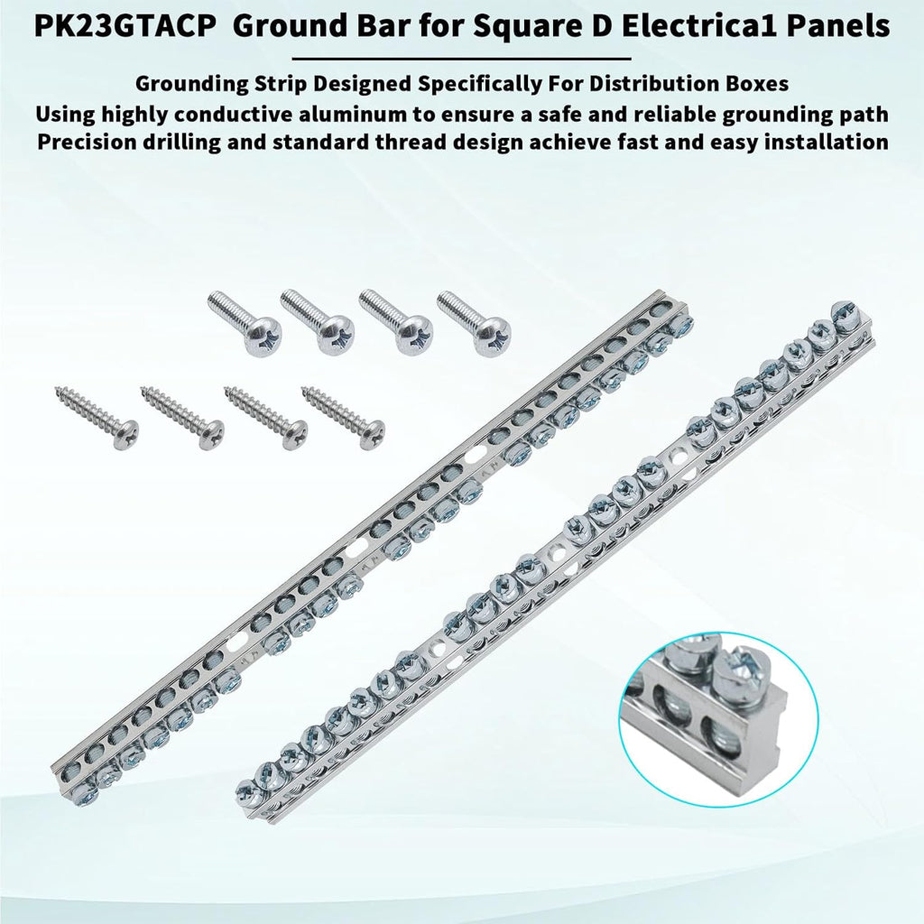 3MIRRORS PK23GTACP Terminal Ground Bar Kit for Square D