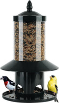 Squirrel-Proof Bird Feeder 360° Feeding Perch Tray for Outdoor Hanging