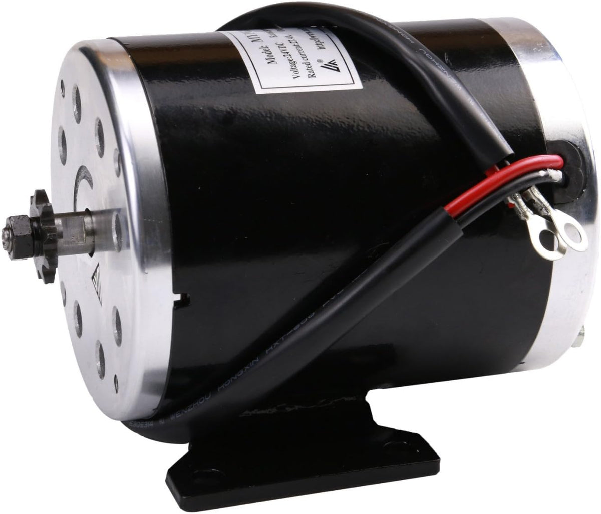 MY1020 24V 500W Brushed Electric Motor for Scooters, Mini Bikes, Quads, Go-Karts, and E-Bikes