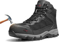 Men's Waterproof Steel Toe Work Boots | Slip Resistant ASTM-certified Safety Toe Boots for Men for