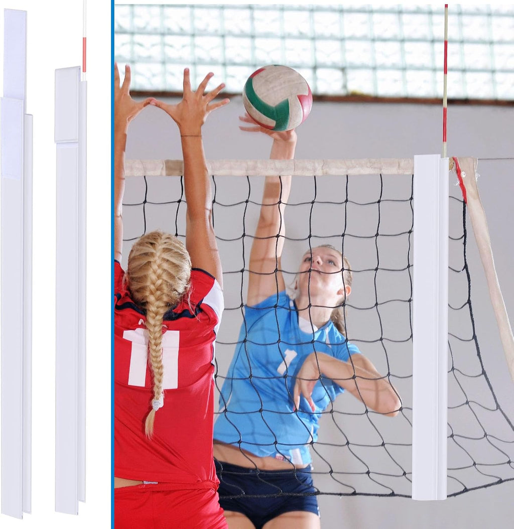 2 Pcs Volleyball Net Antenna Sleeves, 40" Volleyball Antenna Pocket | (No Antennas Included) Indoor and Beach