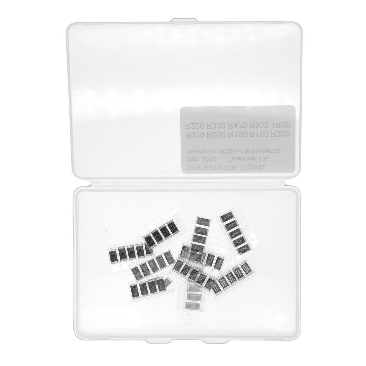 2512 SMD Resistor Kit 10 Values 50 Pcs 1% Chip Resistor