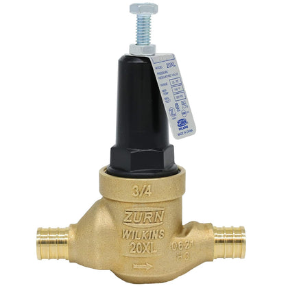 Zurn Wilkins 34-20XLPEX 3/4" 20XL Pressure Reducing Valve (Integral Crimp PEX x Crimp PEX)