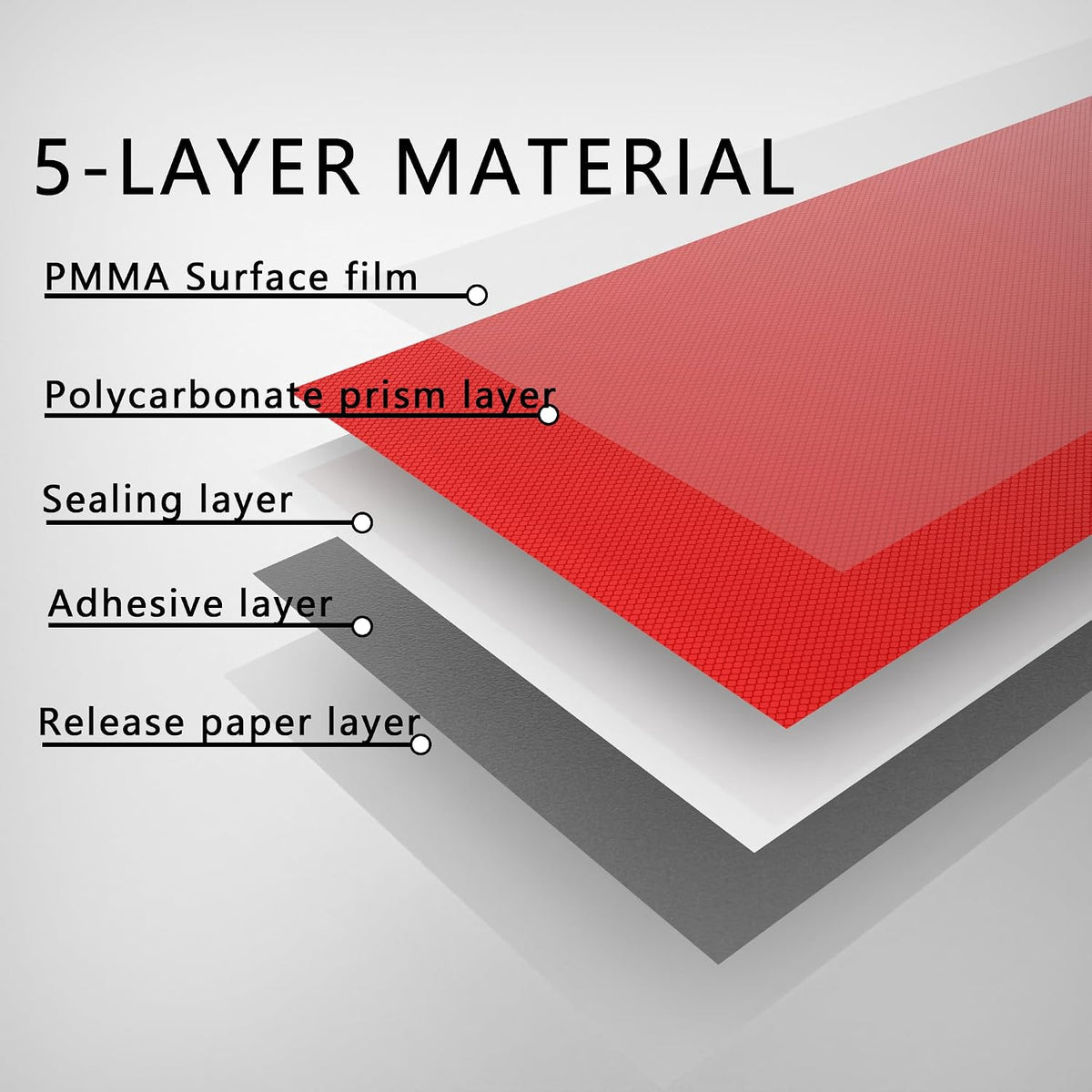 2 Inch x 160 Feet DOT-C2 Reflective Tape Red White Reflective Tape Outdoor Waterproof Conspicuity Strong Adhesive
