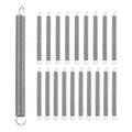 20Pcs Stainless Steel Extension Spring Dual Hook 0.5mmWD, 5x60mmODxL