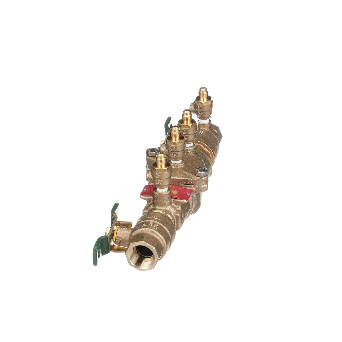 3/4 in Double Check Valve Assembly, Quarter Turn Shutoff, Single Top Entry