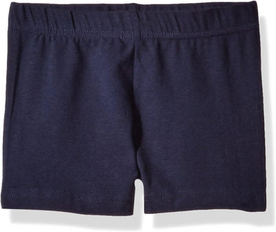 Girls' Little Stretch Kick Short, Navy, 5