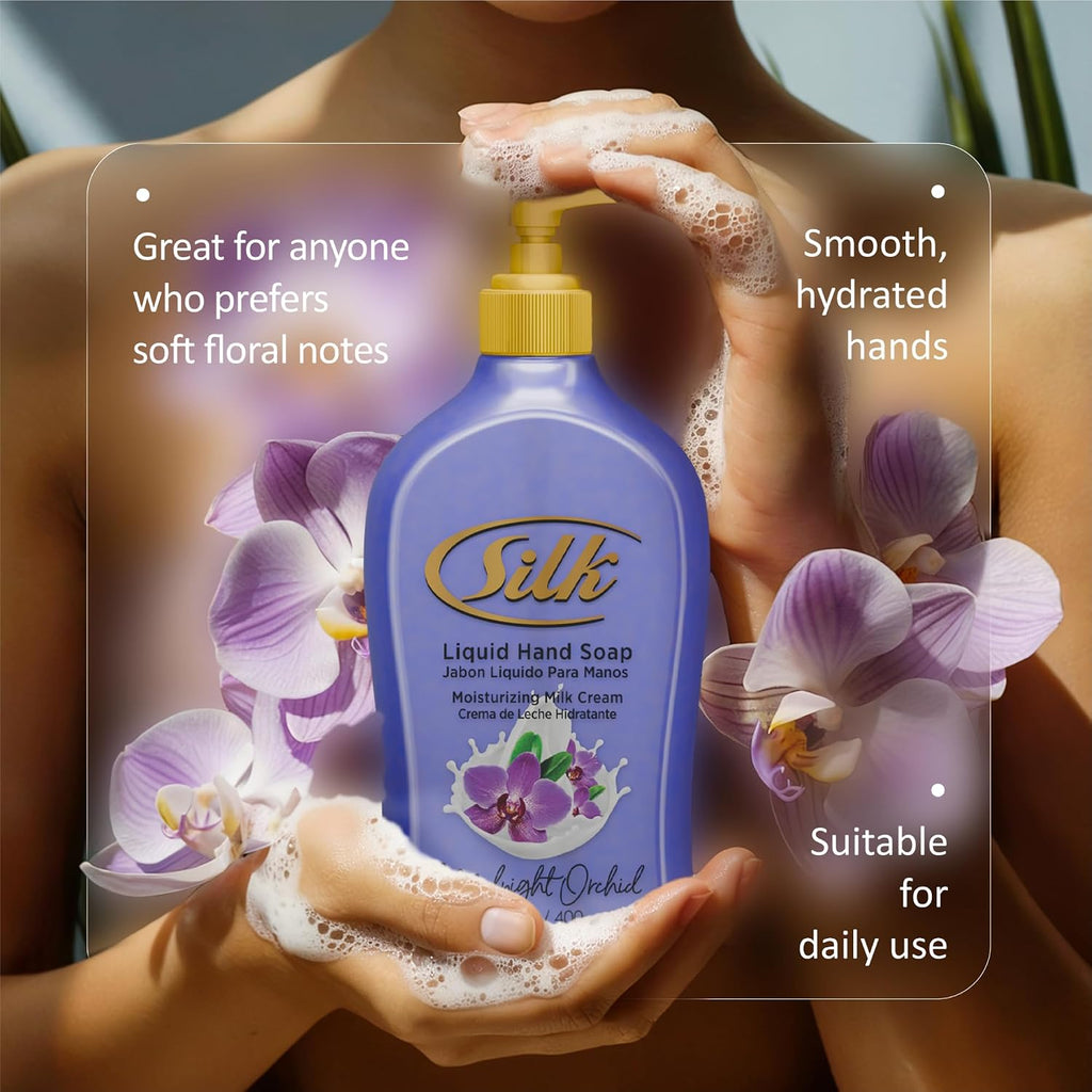 Moisturizing Hand Soap, Liquid Hand Wash with Glycerin - Gentle Cleansing for Kitchen, Bathroom and Office, Rich