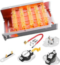 Upgraded Dryer Heating Element Replacement for Whirlpool LEQ7030KQ0 LEQ7030KQ1 LEQ7030KQ2 LEQ8000HQ0 LEQ8000HQ1 LEQ8000JQ0 LEQ8000JQ1 LEQ8000JQ2 LEQ8000JQ3 LEQ8000JQ4 LEQ8100KQ0 LEQ8100KQ1 LEQ8100KT0
