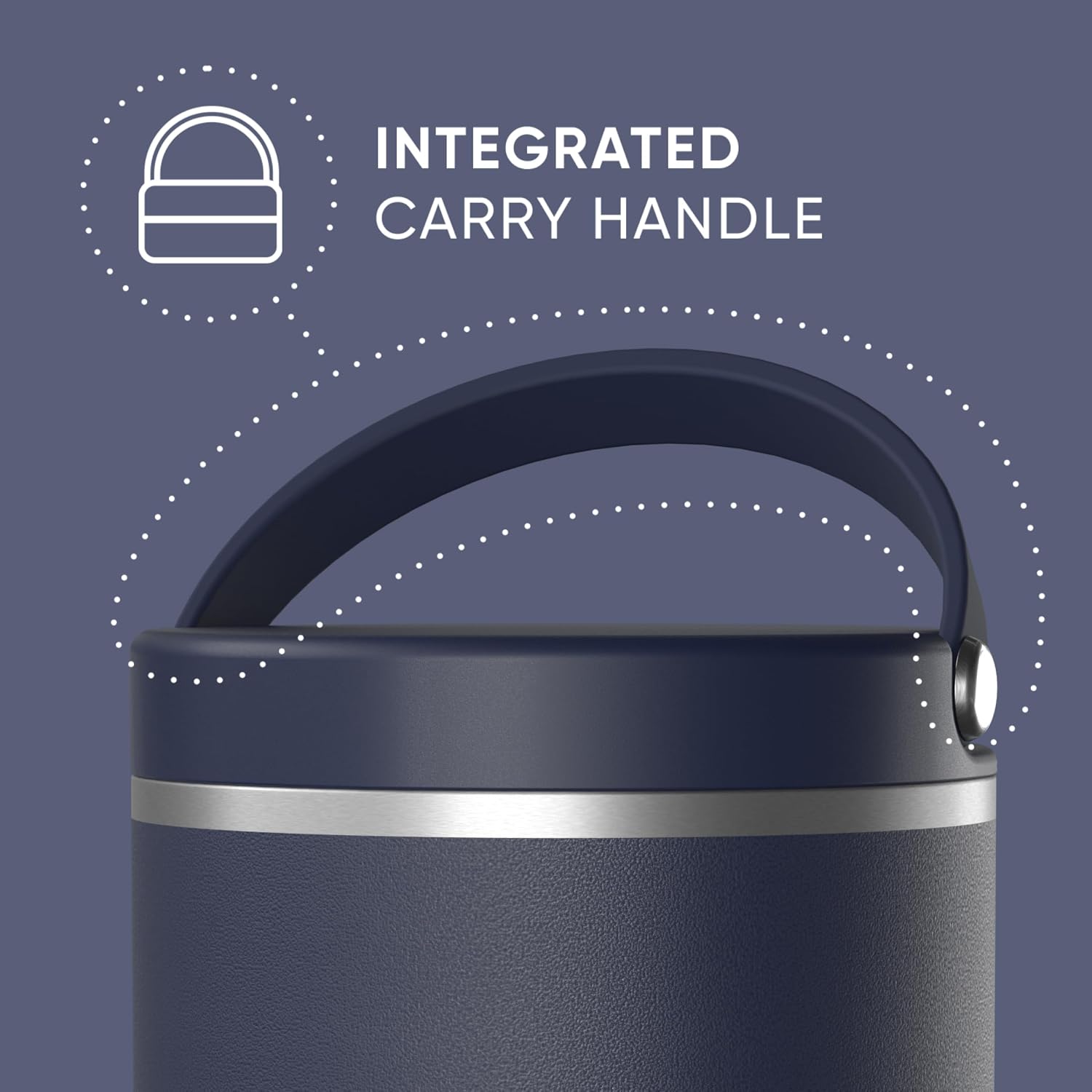 25oz Stainless Steel Vacuum Insulated Food Jar | for Hot Food and Cold Food, Wide Mouth Leak-Proof Soup for Adults