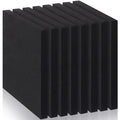 8 Pcs Non Adhesive Neoprene Foam Padding Sheets, Black