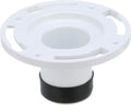 Oatey 3 in. PVC Twist-N-Set Closet Flange