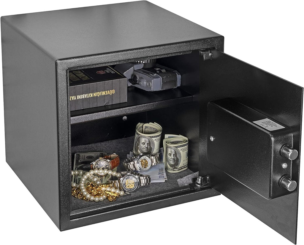 –Dual Lock Safe Box – 2 Cross Lock – (Standard)