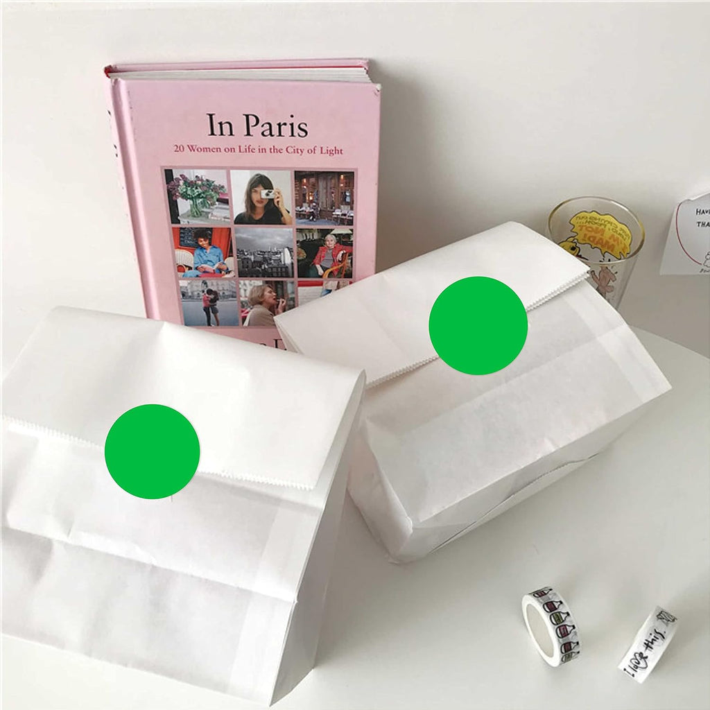 2” Color Coding Labels Circle Dot Stickers,500 per Roll Round Permanent Adhesive Color Coding Dot Stickers for