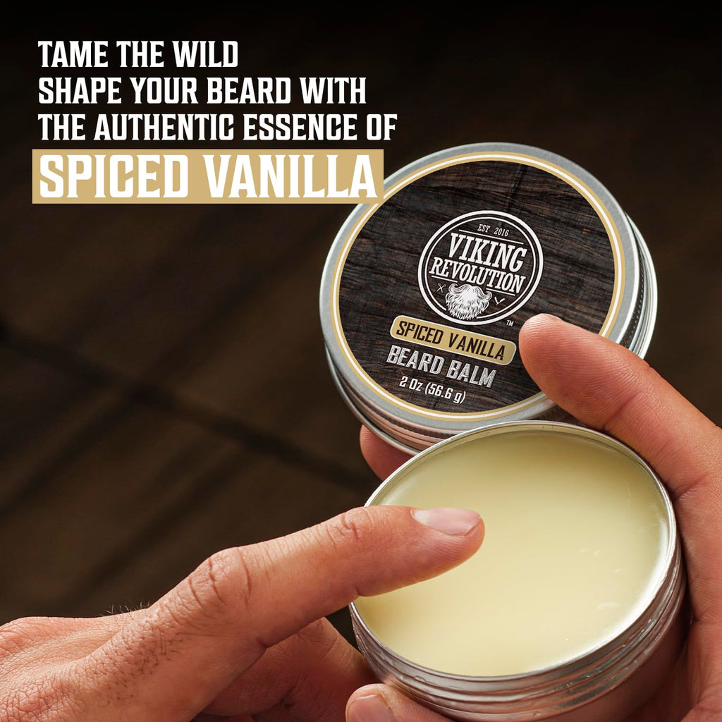 Beard Balm and Beard Oil Bundle - Spiced Vanilla