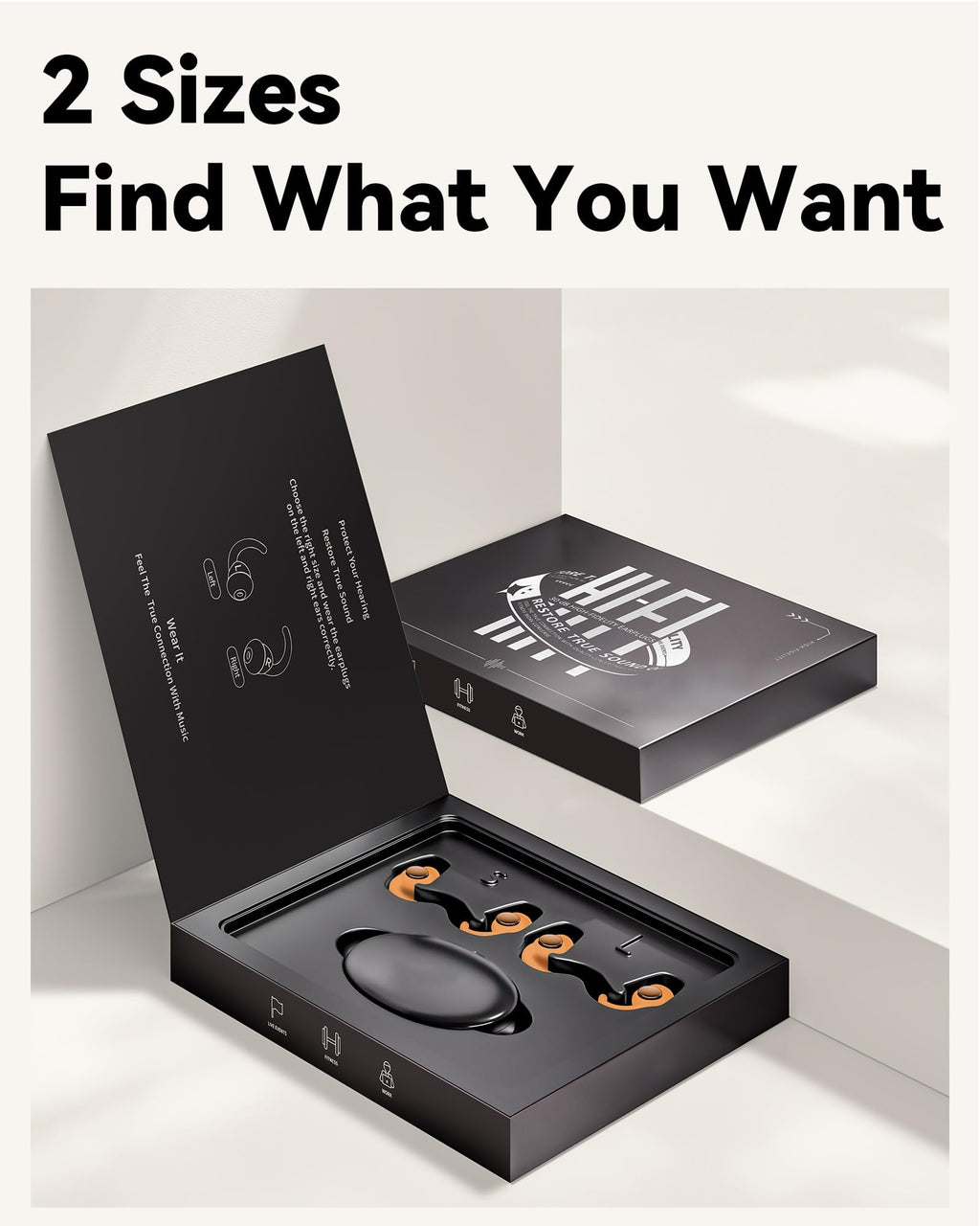 Ear Plugs for Sleeping, Noise Reduction Soft Silicone Earplugs