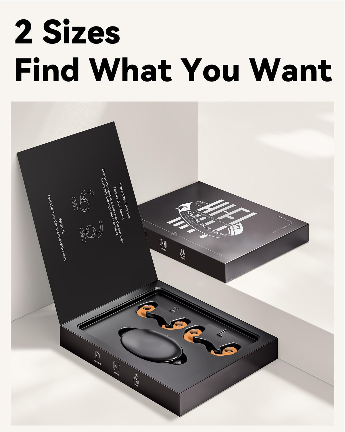 Ear Plugs for Sleeping, Noise Reduction Soft Silicone Earplugs