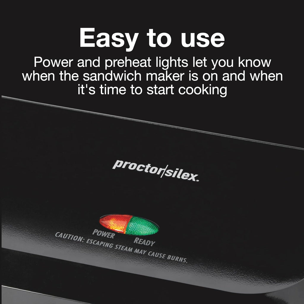 Panini Press Sandwich Maker Grill & Electric Indoor Grill